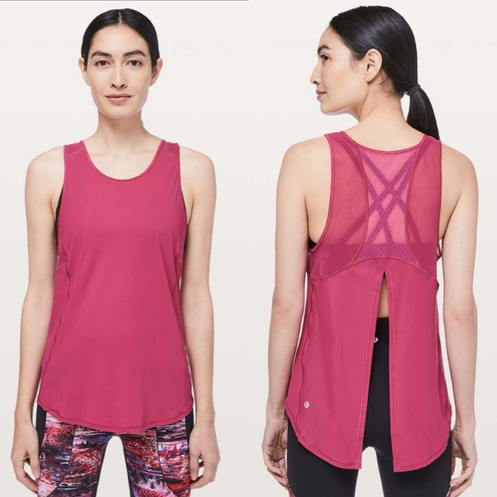 Lululemon Sculpt Tank Tie Back